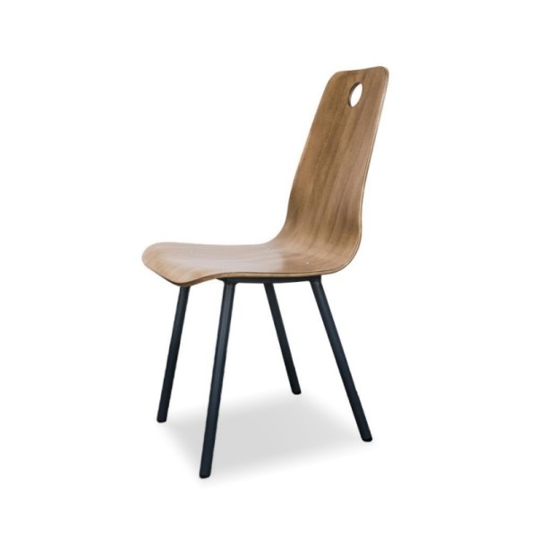 Krzesło kubełkowe ze sklejki