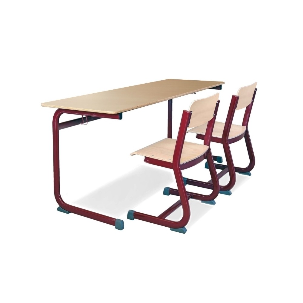 Stolik szkolny Bosta-Radek 2-osobowy (sklejka)