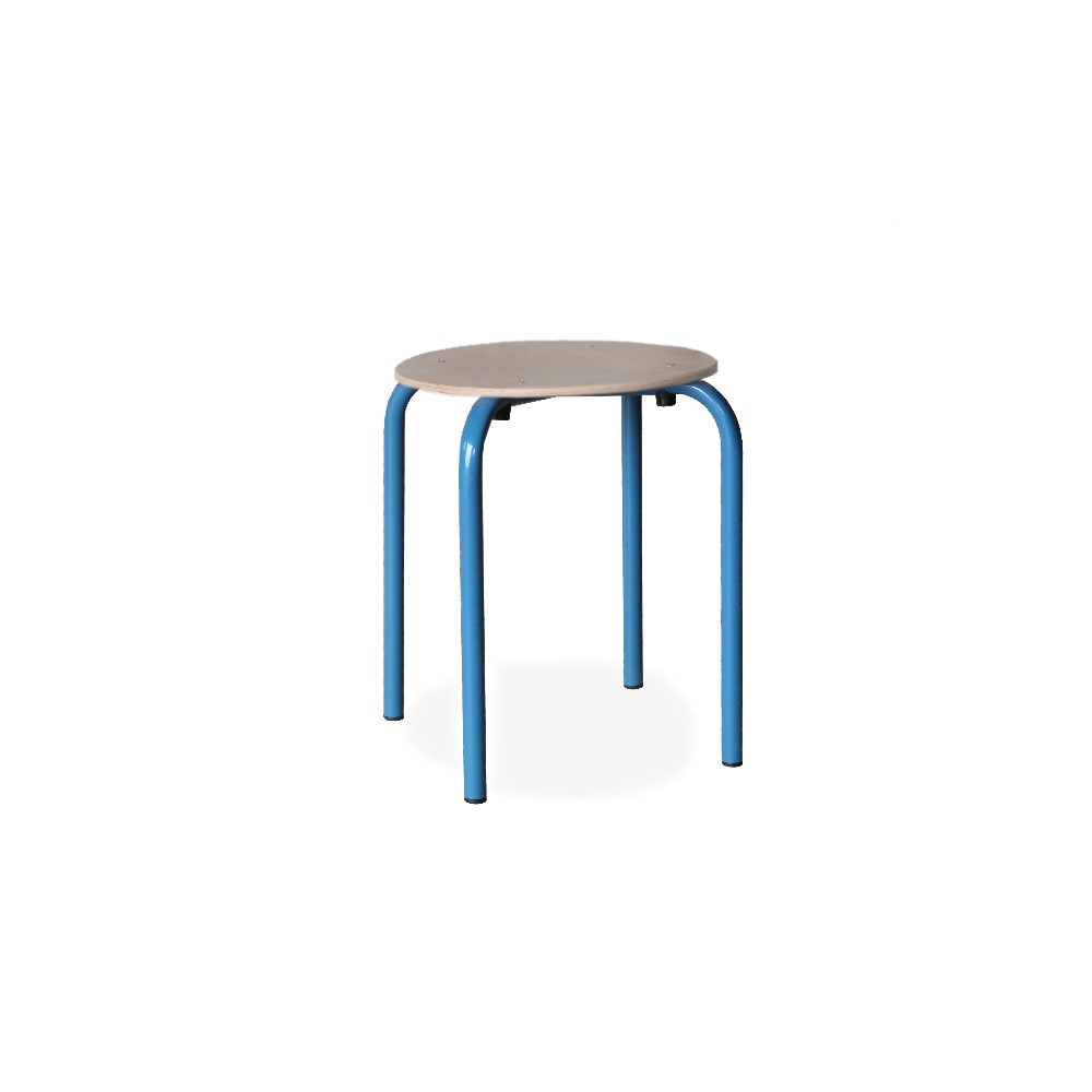 Taboret z siedziskiem ze sklejki HPL