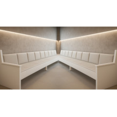 sofa na korytarz szkolny i do stref relaksu